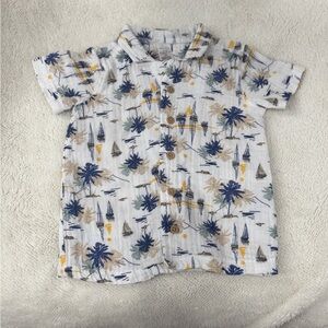Willow and Wyatt kids boutique Tropical Shirt